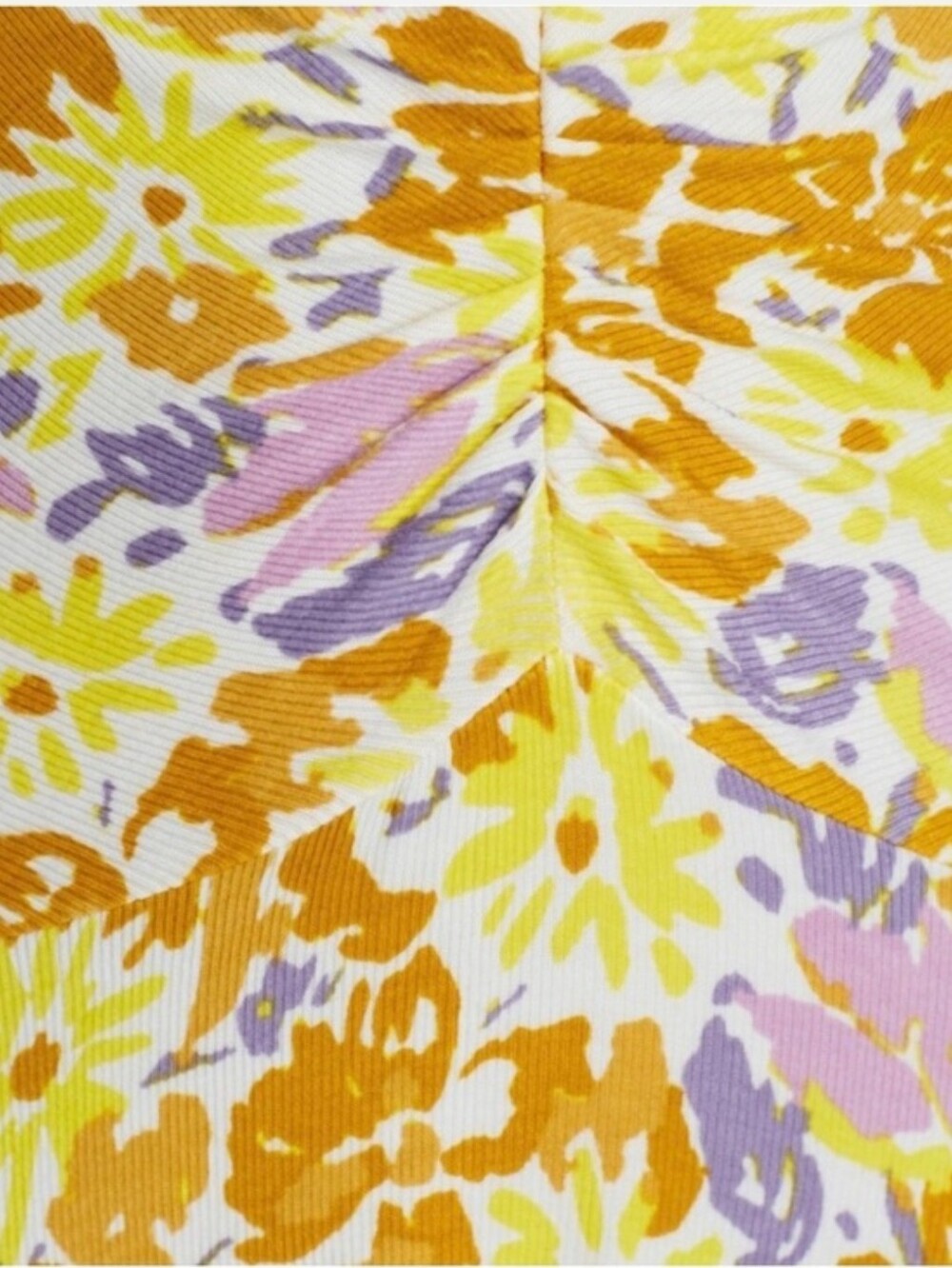 Free People Yellow Floral Key to Your Heart Mini Dress - Picture 8 of 9